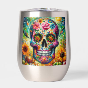 Crâne sucre Dia De Los Muertos Jour des Morts