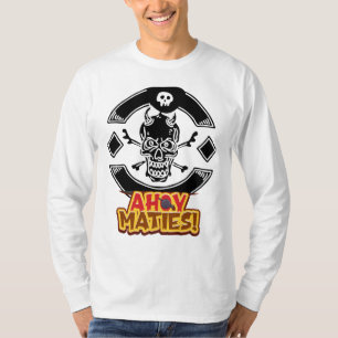 Crâne T-shirt avec logo croisé