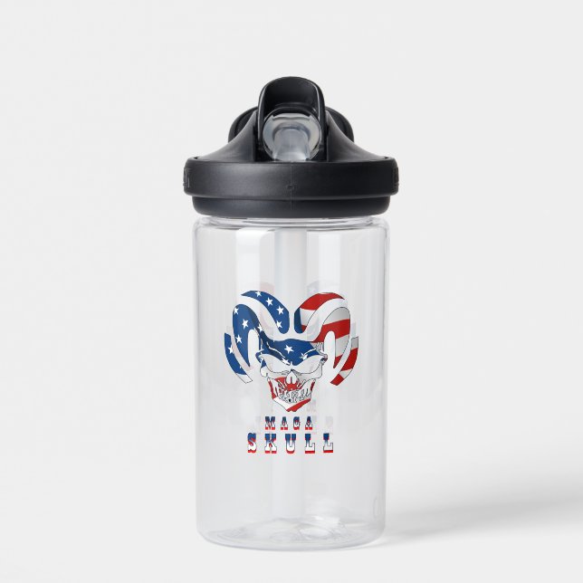 Crâne Ultra Maga | Bouteille d'eau (Avant)