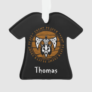 Crâne Viking Guerrier Personnalisé