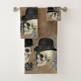 Crânes gothiques en Halloween Vintage Casquette