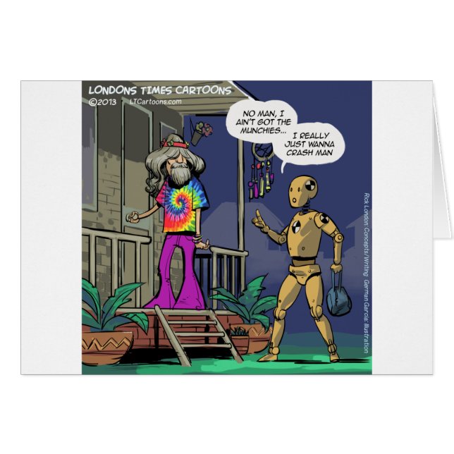 Crash Test Hippie Funny (Devant horizontal)
