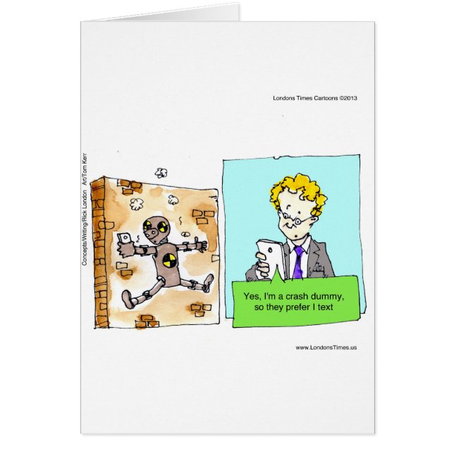 Crash Texte idiot drôle (Devant)