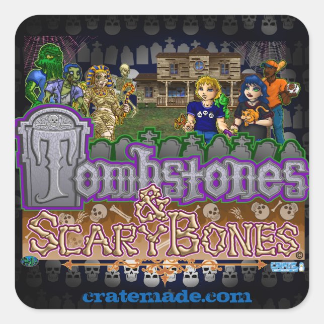 Cratemade jeu autocollant (Devant)