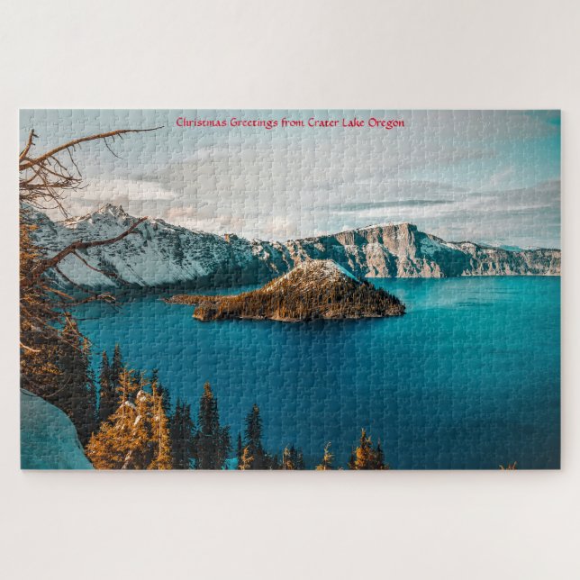 Crater Lake Oregon. Jigsaw Puzzle (Horizontal)