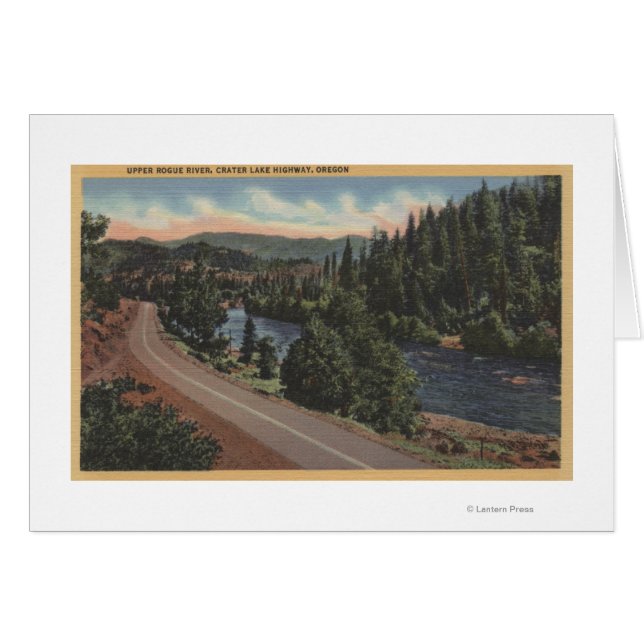 Crater Lake, Oregon - Upper Rogue (Devant horizontal)