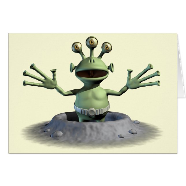 Cratère étranger (Devant horizontal)