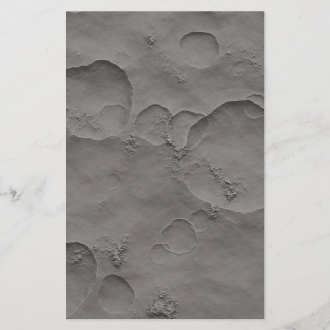 Cratères Lune, Surface Lunaire (Devant)