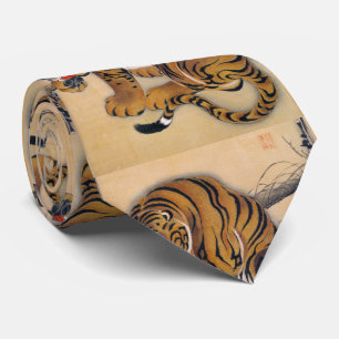 CRAVATE 伊 藤 若 冲 虎 図