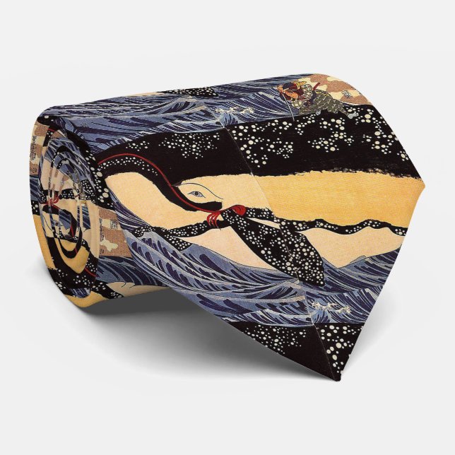 Cravate 歌 川 国 芳"宮 武  de 本", Utagawa Kuniyoshi  de la  de l (Roulé)