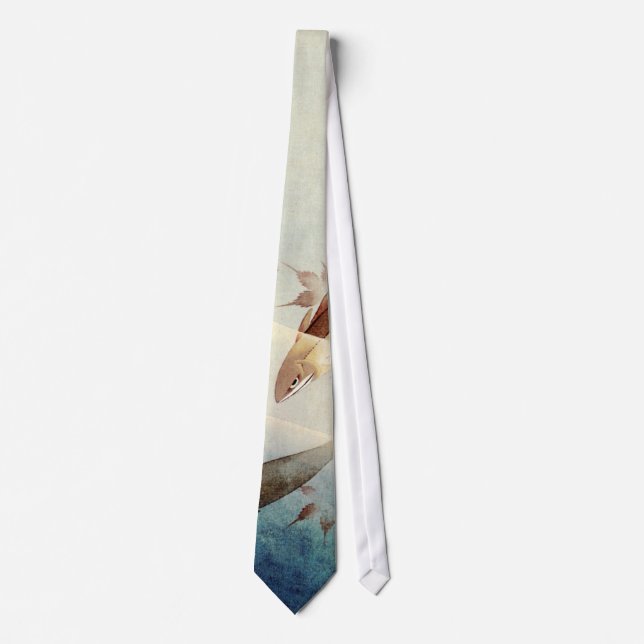 Cravate 鮎, 北 斎 Poisson doux, Hokusai, Art (Devant)