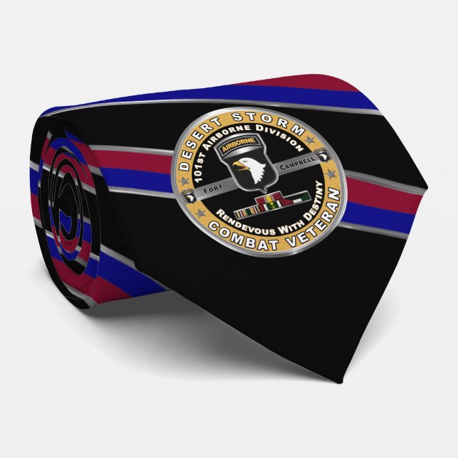 Cravate 101st Airborne Division   (Roulé)