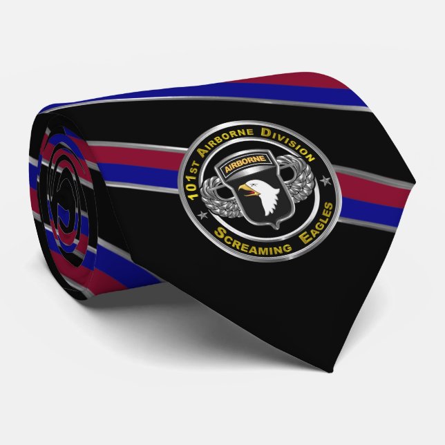 Cravate 101st Airborne Division   (Roulé)