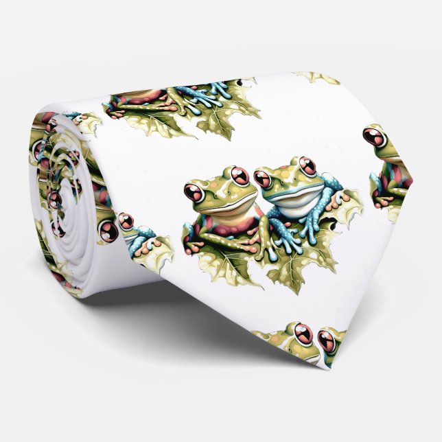 Cravate 10 ans Mariage Anniversaire Jardin Décontractée fê (Roulé)