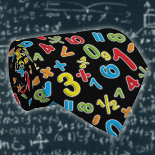 Cravate 123 Numéros Math
