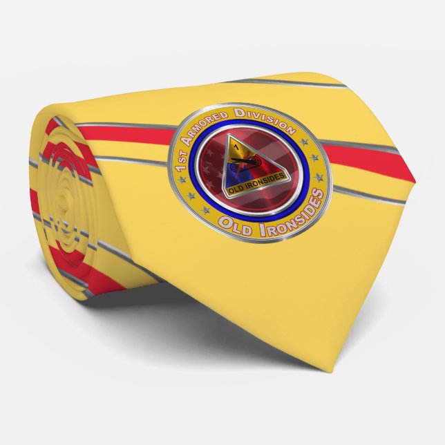Cravate 1st Armored Division “Old Ironsides” (Roulé)