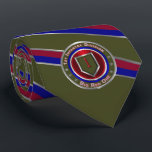Cravate 1st Infantry Division “Big Red One”<br><div class="desc">One of a kind special design for anyone who has served in the “1st Infantry Division Big Red One”! This is truly a “One of a Kind 1st Infantry Division Combat Veteran” Custom “One Of A Kind” Neck Tie. The “Big Red One” has a long and distinguished combat history dating...</div>