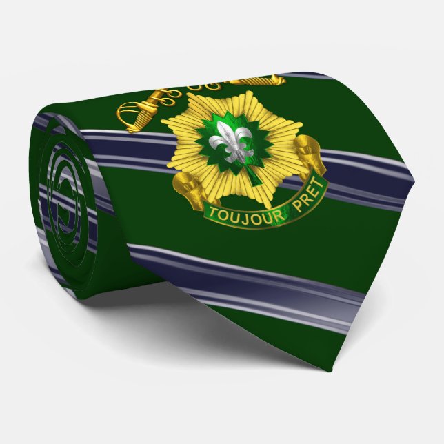 Cravate 2e Régiment de cavalerie blindée (Roulé)