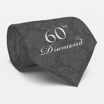 60e anniversaire du diamant Necktie