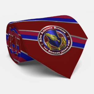 Cravate 82ème Division aéroportée 1ère Brigade 504ème PIR