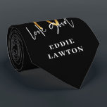 Cravate 90 ans en or<br><div class="desc">Faire 90 a l'air bon effet or cravate d'anniversaire. partie d'une collection.</div>