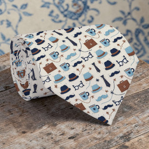 Cravate à motif Dapper Dad pour la fête des Pères