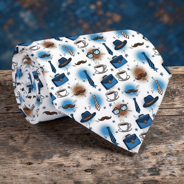 Cravate à motif Dapper Dad pour la fête des Pères (Créateur téléchargé)