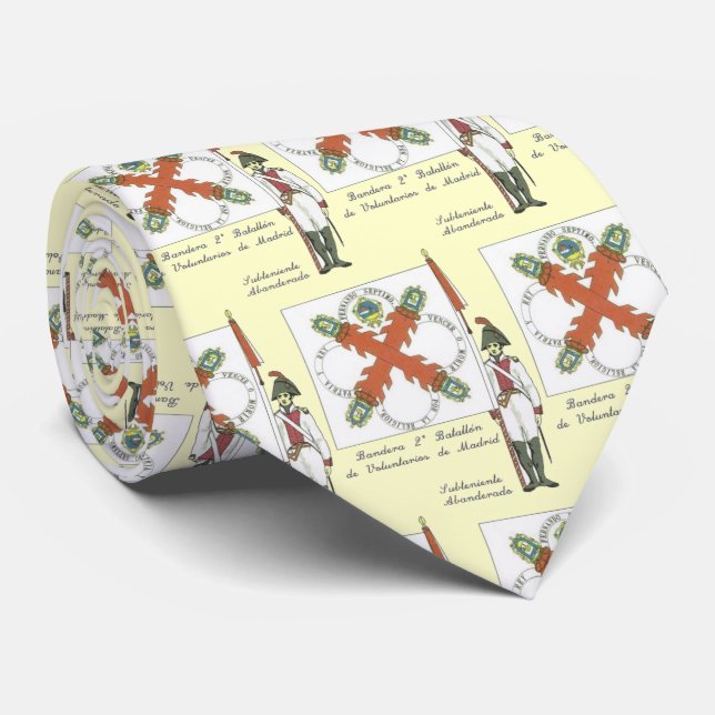 CRAVATE ABANDERADO VOLUNTARIOS DE MADRID (Roulé)