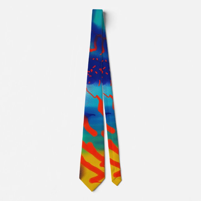 Cravate Abstract necktie (Devant)