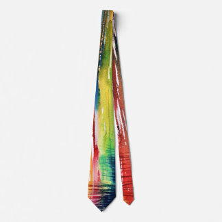 Cravate Abstract Watercolor Art Tie