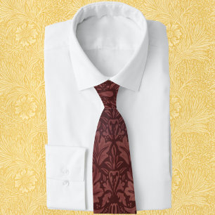 Cravate Acanthus de William Morris, Vintage textile floral
