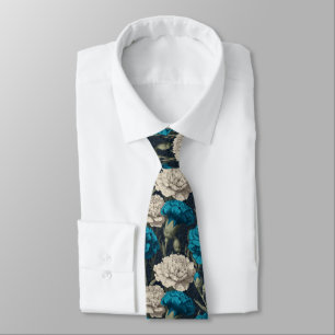 Cravate Accessoires pour hommes tendance fleur de carnatio