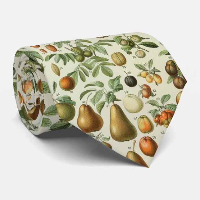 Cravate Adolphe Millot - Fruits (Roulé)