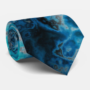 Cravate Agate bleue 2