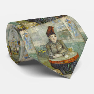 Cravate Agostina Segatori au Café du Tambourin par Van Gog