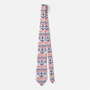 Cravate AHOY Nautical Knit Style Jumper de Noël