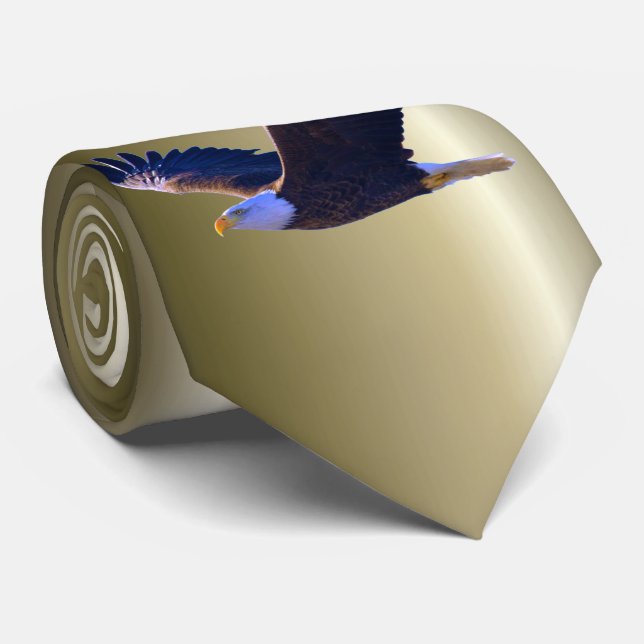 Cravate Aigle volant (Roulé)
