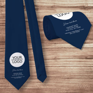 Cravate Ajoutez votre logo avec Promotion de texte personn