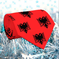Albanie Cravates, mode albanaise Drapeau
