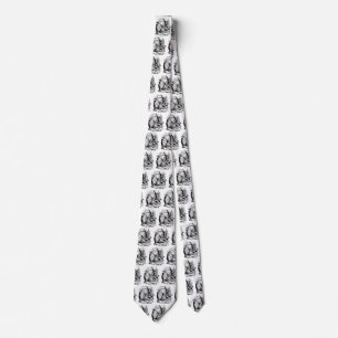 Cravate Alice au pays des merveilles vintage, Gryphon, Fau