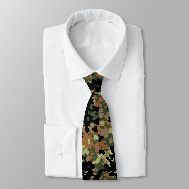 Cravate Allemand Flecktarn v2 Camo (Attaché)
