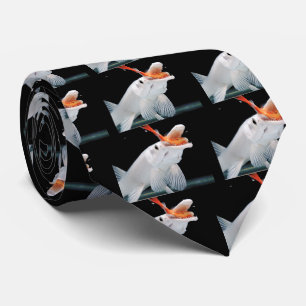 Cravate "Alligator Gar Pike de platine"の 優 製