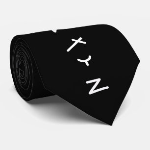 Cravate alphabétique