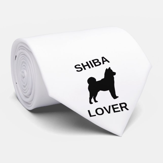 Cravate amant shiba (Roulé)