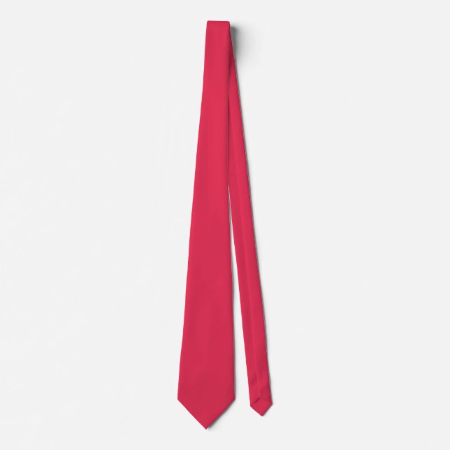 Cravate Amarante (couleur unie) (Devant)
