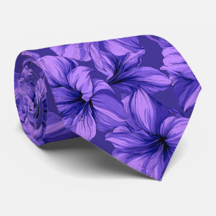 Cravate Amaryllis Floral Hommes Vêtements Fleur de Mariage
