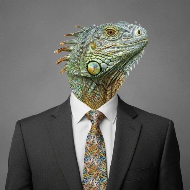 Cravate amas de lézard de forêt (Créateur téléchargé)