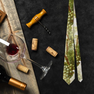 Cravate Amateurs de vin Élégant raisin Motif Design Cravat