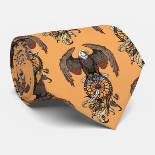 Cravate Amérindiens dreamcatcher