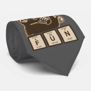 Cravate Amusement découvert par singe de chimie